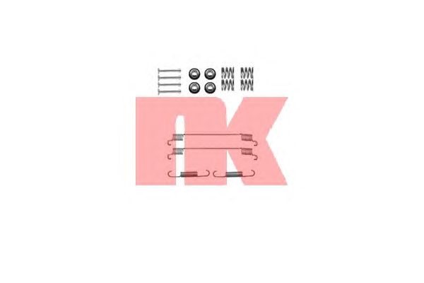Монтажный комплект тормозных колодок NK 7933889