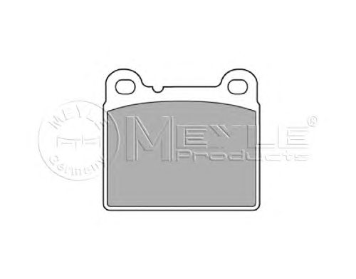 Тормозные колодки MEYLE 025 207 5514