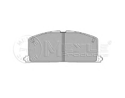 Тормозные колодки MEYLE 025 208 7015