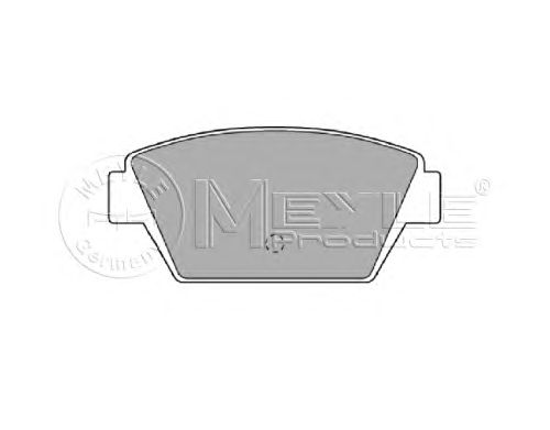 Тормозные колодки MEYLE 025 211 2514