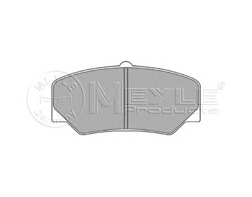 Тормозные колодки MEYLE 025 211 4117