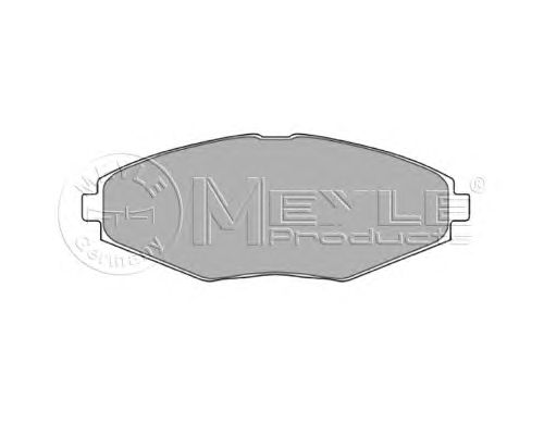 Тормозные колодки MEYLE 025 232 4117