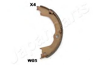 Тормозные колодки ручника JAPANPARTS GF-W05AF