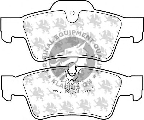 Тормозные колодки QH International BP1525