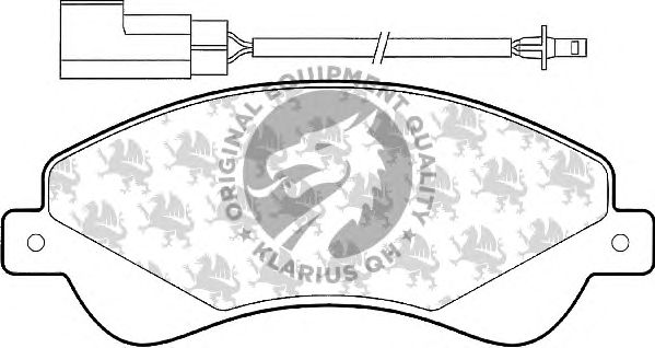 Тормозные колодки QH International BP1529