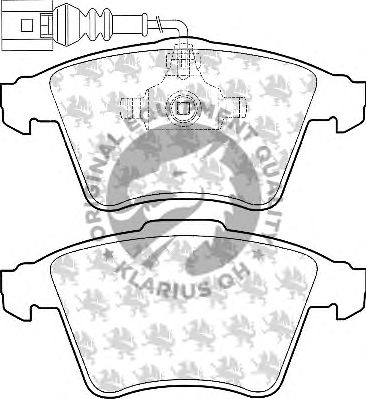 Гальмівні колодки QH International BP1568