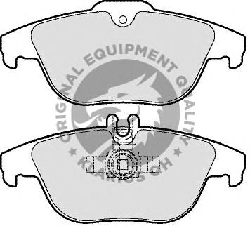Тормозные колодки QH International BP1582