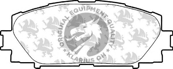Тормозные колодки QH International BP1586