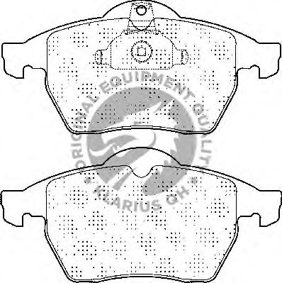 Тормозные колодки QH International BP863