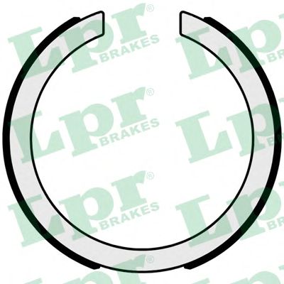 Тормозные колодки ручника LPR 01098