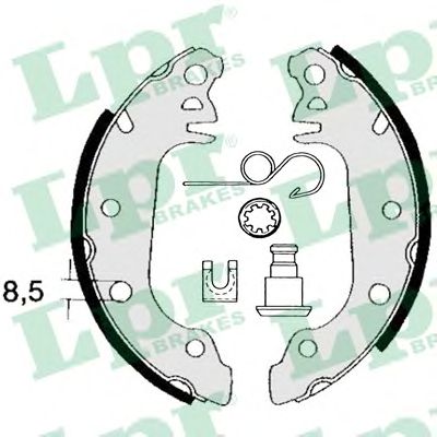 Тормозные колодки LPR 04711