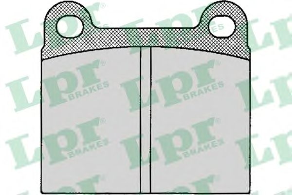Тормозные колодки LPR 05P024