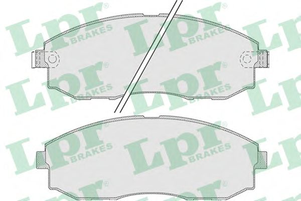 Тормозные колодки LPR 05P1015