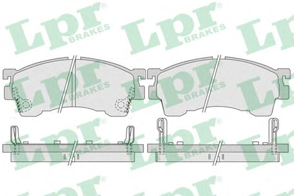 Тормозные колодки LPR 05P1017