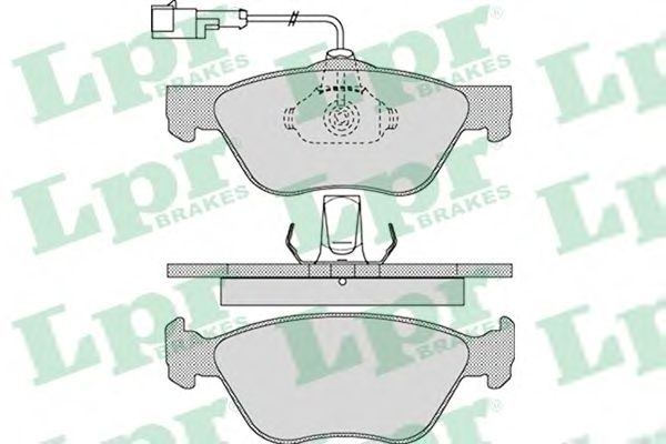 Тормозные колодки LPR 05P1098