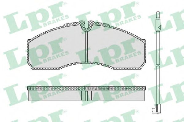 Тормозные колодки LPR 05P1109A