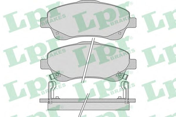 Тормозные колодки LPR 05P1114