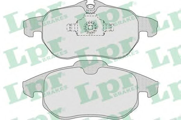 Тормозные колодки LPR 05P1216