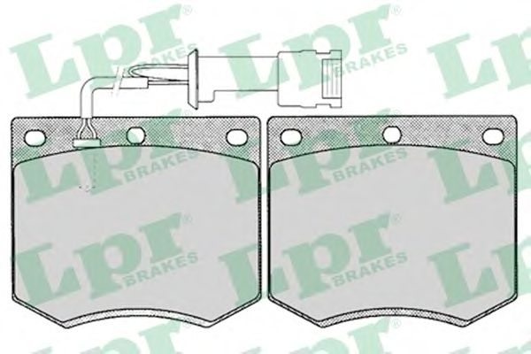 Гальмівні колодки LPR 05P125