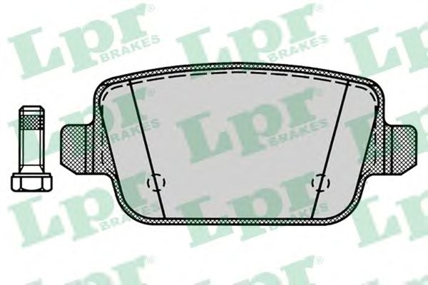 Тормозные колодки LPR 05P1272