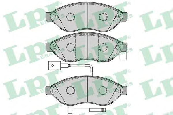 Тормозные колодки LPR 05P1287