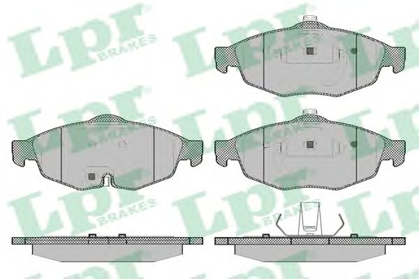 Тормозные колодки LPR 05P1356