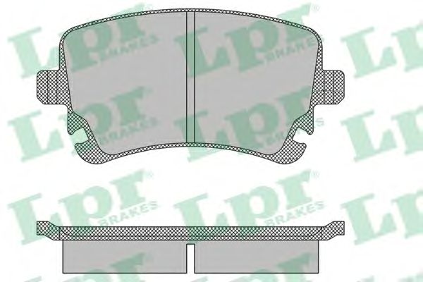 Тормозные колодки LPR 05P1398