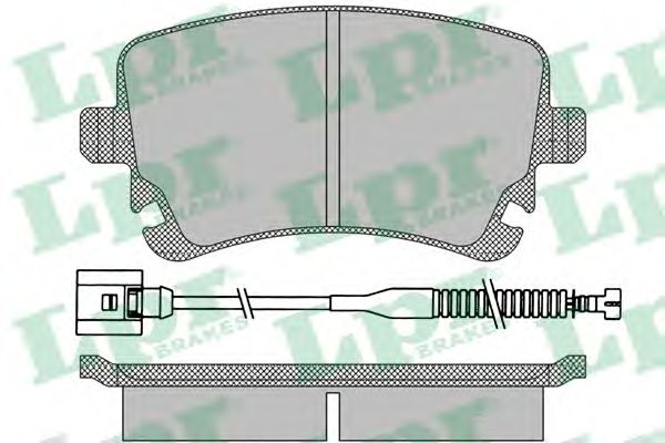 Тормозные колодки LPR 05P1398A