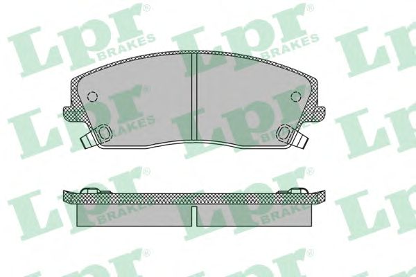 Тормозные колодки LPR 05P1399
