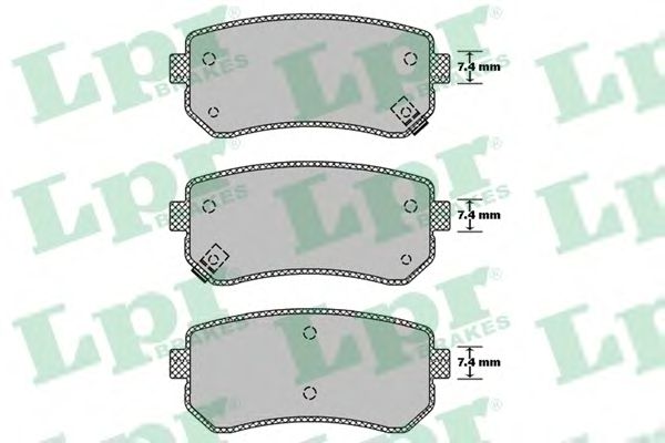 Тормозные колодки LPR 05P1411