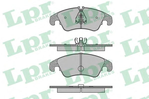 Тормозные колодки LPR 05P1420