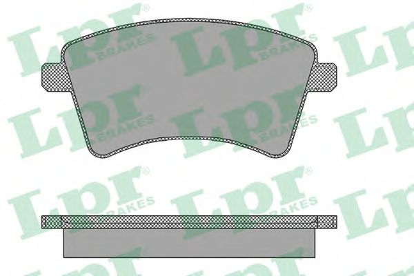 Тормозные колодки LPR 05P1465