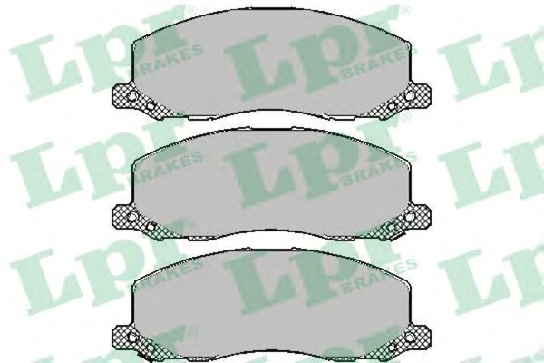 Тормозные колодки LPR 05P1468