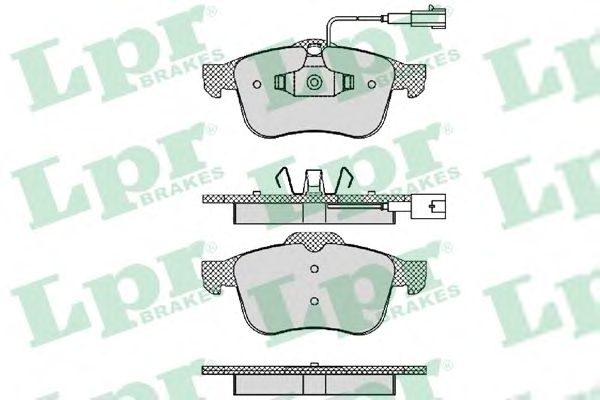 Тормозные колодки LPR 05P1470