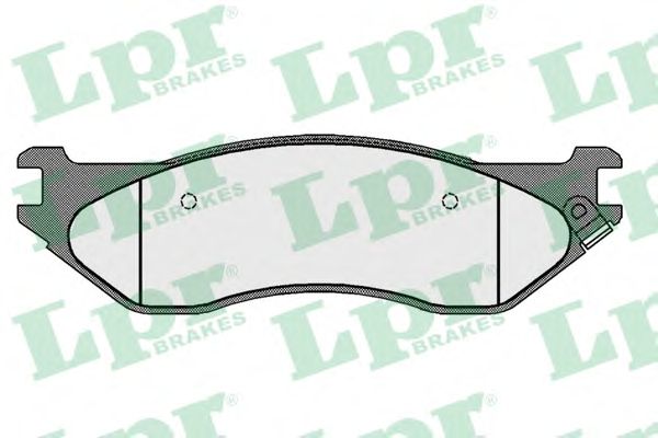 Гальмівні колодки LPR 05P1479