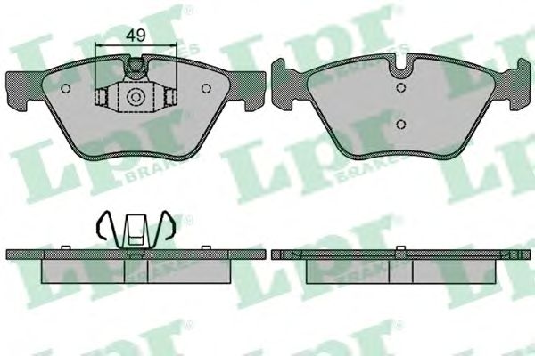 Тормозные колодки LPR 05P1511