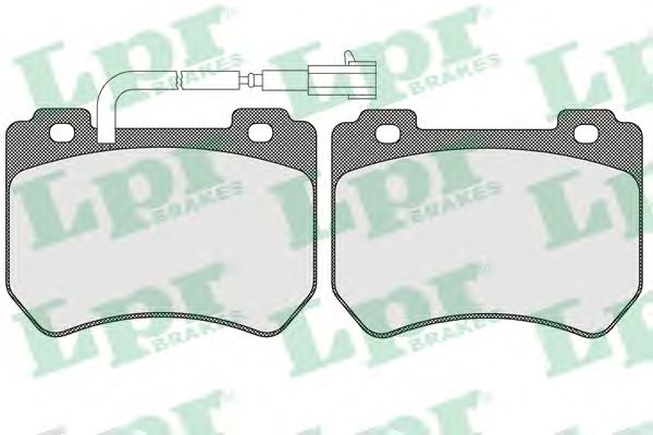 Тормозные колодки LPR 05P1552