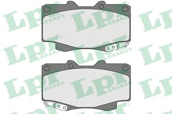 Тормозные колодки LPR 05P1610