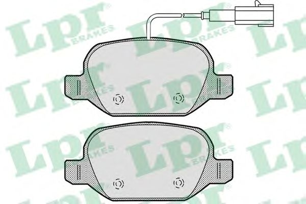 Тормозные колодки LPR 05P1661