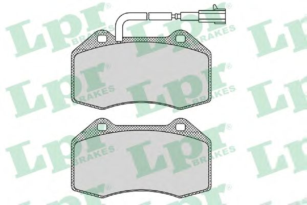 Тормозные колодки LPR 05P1670