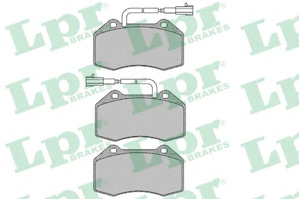Тормозные колодки LPR 05P1671