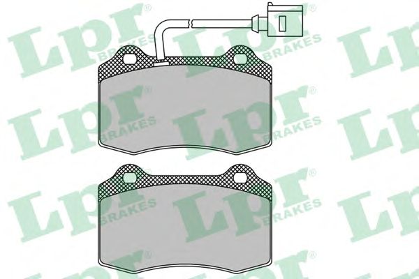 Тормозные колодки LPR 05P1672