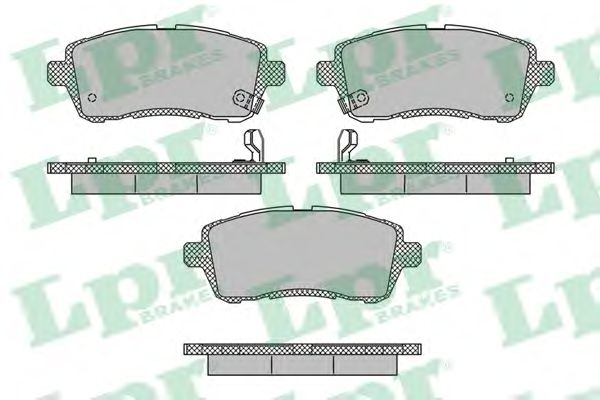 Тормозные колодки LPR 05P1673