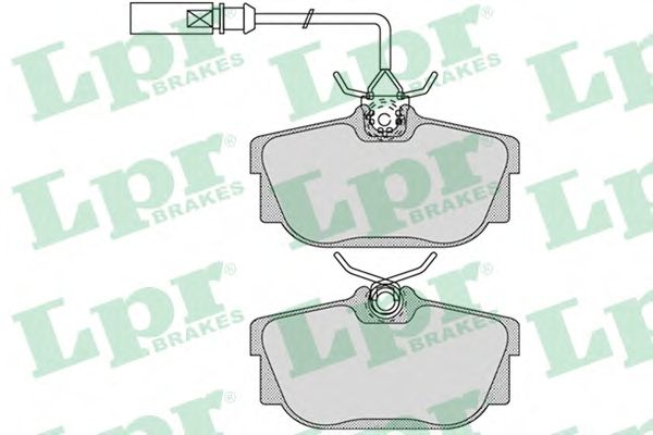 Тормозные колодки LPR 05P1699