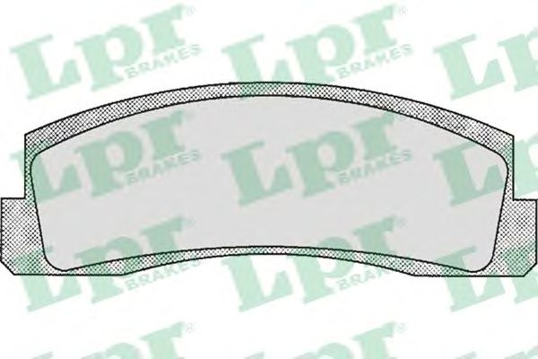 Тормозные колодки LPR 05P179