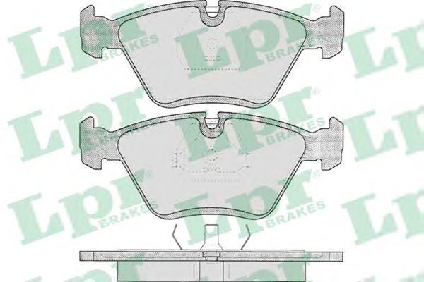 Тормозные колодки LPR 05P193
