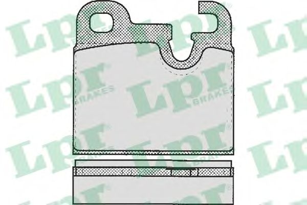 Тормозные колодки LPR 05P203