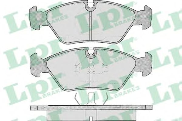 Тормозные колодки LPR 05P237