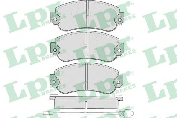 Тормозные колодки LPR 05P240