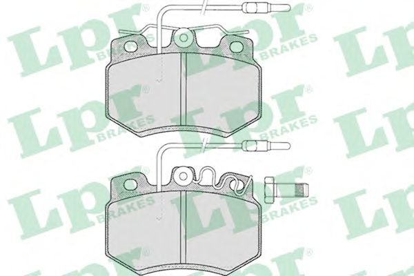 Тормозные колодки LPR 05P274